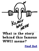 World War II was a tough and dangerous for servicemen, who needed any form of entertainment they could get. ''Kilroy was here'' functioned as a morale booster. When U.S. soldiers landed on a beachhead, they would often see this meme inscribed on something, perhaps planted there by an advance recon team. As the war progressed, ''Kilroy was here'' became an emblem of pride, carrying the message that no place, and no country, was beyond the reach of America's might
